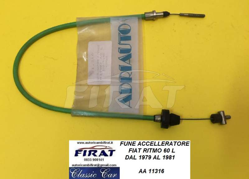 FUNE ACCELLERATORE FIAT RITMO 60 L (21832)